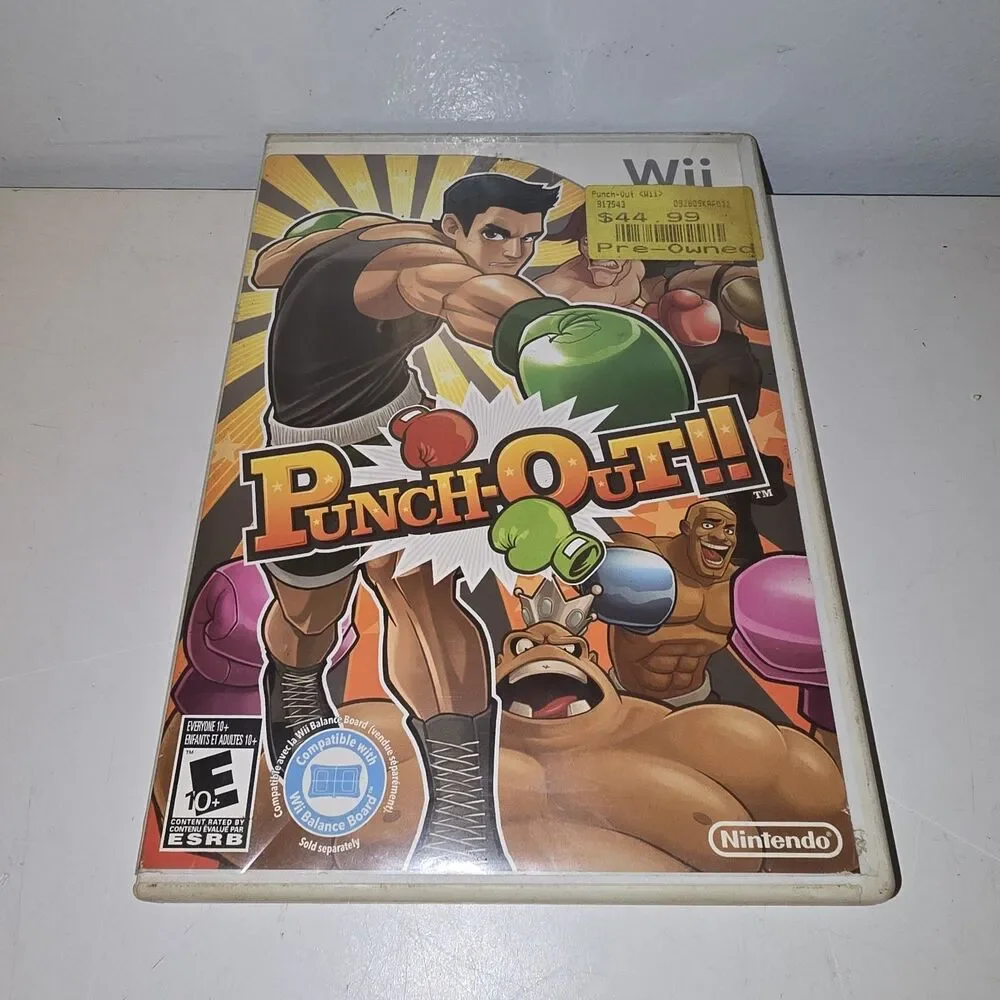 Punch Out Wii CIB